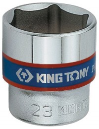 Головка торцевая стандартная шестигранная 3/8', 6 мм KING TONY 333506M