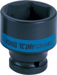 Головка торцевая ударная шестигранная 1/2', 21 мм KING TONY 453521M
