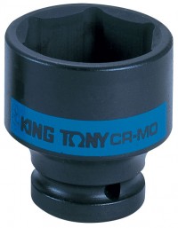 Головка торцевая ударная шестигранная 1', 22 мм KING TONY 853522M