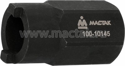 Головка торцевая с цапфами для гаек амортизаторных стоек, VAG, 22 мм МАСТАК 100-10145
