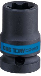 Головка торцевая ударная TORX Е-стандарт 1/2', E14, L = 38 мм KING TONY 457514M