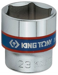 Головка торцевая стандартная шестигранная 3/8', 14 мм KING TONY 333514M