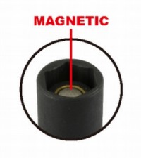 Головка торцевая ударная с магнитом 1/4 6гр. 12 мм AG2012