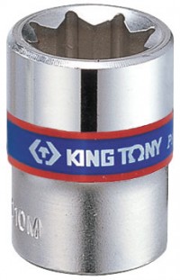 Головка торцевая восьмигранная 1/4', 8 мм KING TONY 231008M