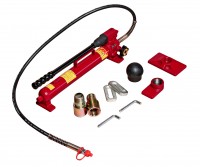 Набор инструментов 38 предметов гидравлический 10т для ремонта кузова (кейс) JTC-HB610