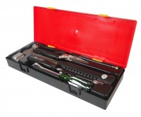 Набор инструментов 5 предметов слесарно-монтажный (молоток,ножницы,отвертка) в кейсе JTC-K8051