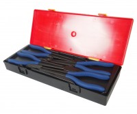 Набор инструментов 4 предмета слесарно-монтажный (клещи удлиненные) в кейсе JTC-K5042