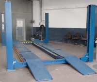 Подъемник четырехстоечный для сход-развала Nussbaum COMBI LIFT 4.50 H A