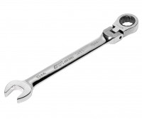Ключ комбинированный 13х13мм трещоточный шарнирный JTC-3453