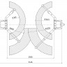 Схема: 
Двухстоечный подъемник SYSTEM T4