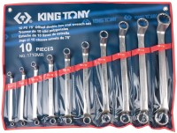 Набор накидных ключей, 6-32 мм, 10 предметов KING TONY 1710MR