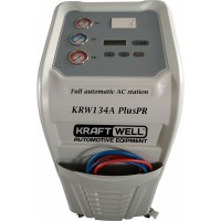Станция автоматическая для заправки автомобильных кондиционеров с принтером KRW134A PlusPR