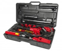 Набор инструментов для кузовных работ гидравлический, усилие 4т в кейсе 17 предметов JTC-HD204