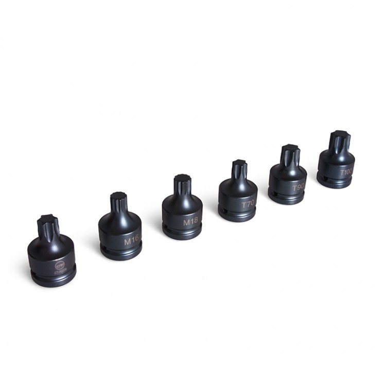 Набор ударных головок TORX CT-A2230