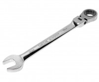 Ключ комбинированный 17х17мм трещоточный шарнирный JTC-3457
