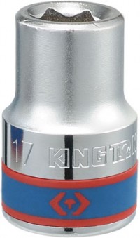 Головка торцевая стандартная шестигранная 3/4', 21 мм KING TONY 633521M