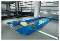 Подъемник ножничный г/п 4000 кг напольный, платформы для сход-развала. UNI LIFT 3500 NT AMS 4700