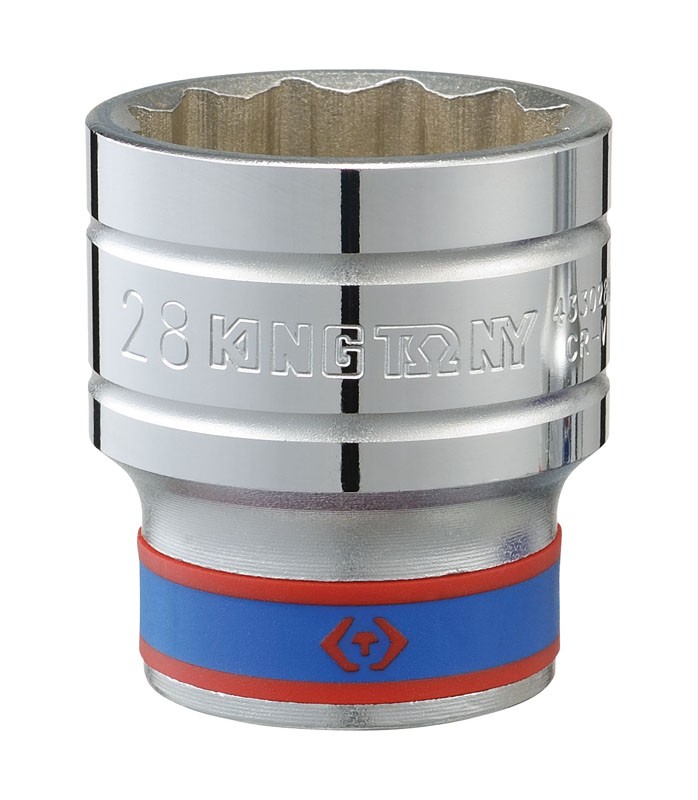 Головка торцевая стандартная двенадцатигранная 1/2', 30 мм KING TONY 433030M