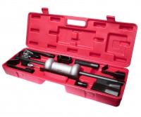 Набор инструментов для кузовных работ (молоток, крюки, цепь) в кейсе 9 предметов JTC-YC900
