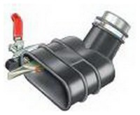 Насадка газоприёмная 75 мм. с клещами для одиночных и двойных труб глушителя BGIM1000075150