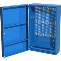 Шкаф инструментальный навесной с одним ящиком и комплектом крючков для инструмента  03.001S-5015