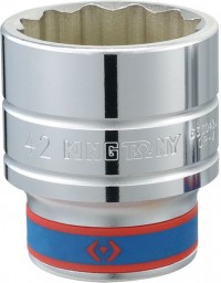Головка торцевая стандартная двенадцатигранная 3/4', 70 мм KING TONY 633070M