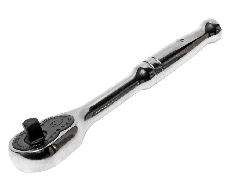 Ключ трещотка 1/4" 36 зубьев 128мм металлическая рукоятка JTC-3602